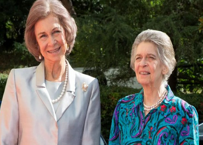 Βασίλισσα Σοφία Ισπανίας και πριγκίπισσα Ειρήνη