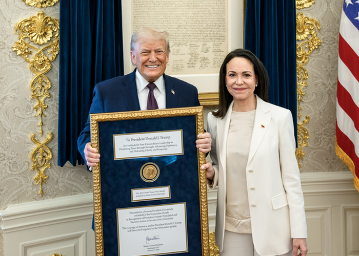 Ντόναλντ Τραμπ και Μαρίνα Ματσάντο