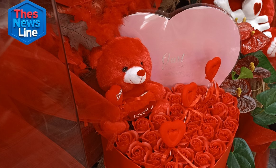 Ανθοσύνθεση Αγίου Βαλεντίνου