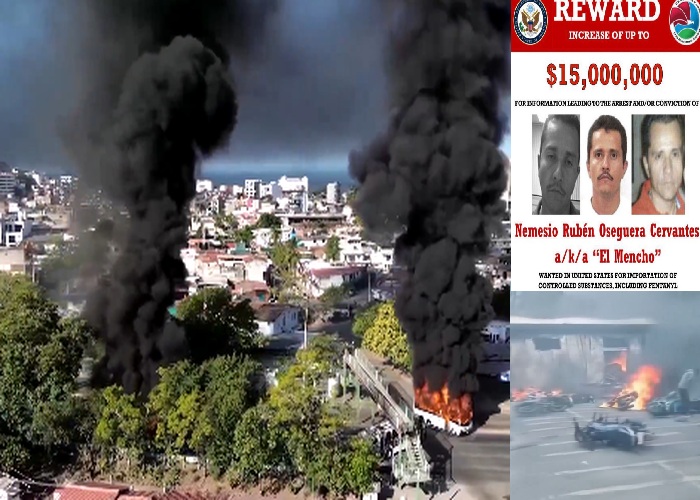 Βίαια επεισόδια στο Μεξικό μετά τη δολοφονία του El Mencho