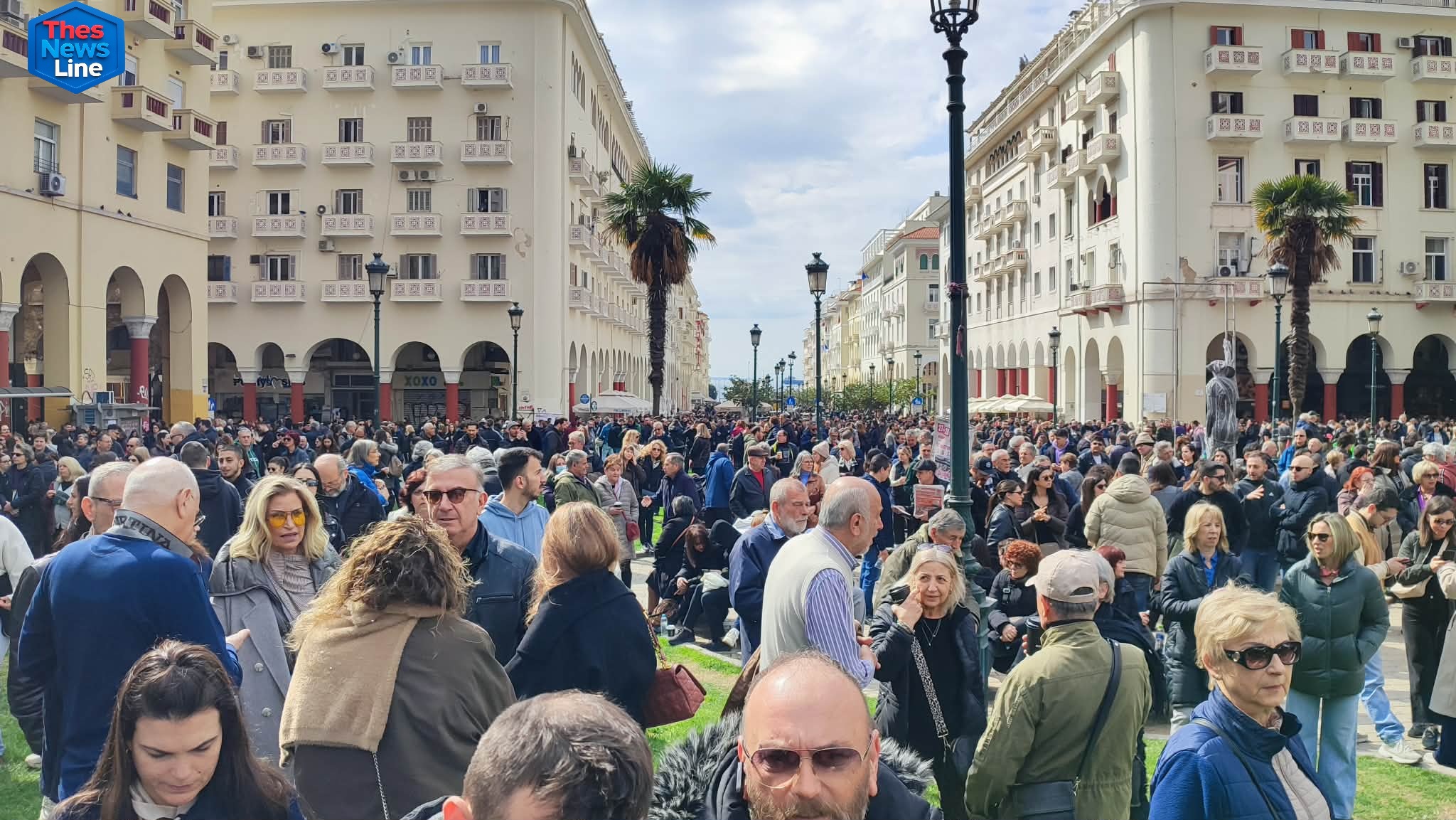 Θεσσαλονίκη συλλαλητήριο Τέμπη 280226