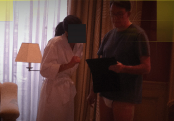 Lord Mandelson in Epstein's flat in Paris