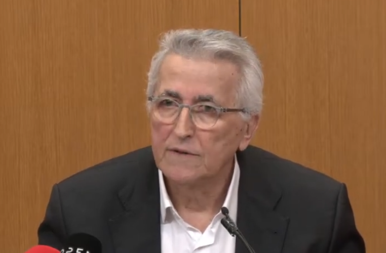 Ο πρόεδρος της ΓΣΕΕ Παναγόπουλος