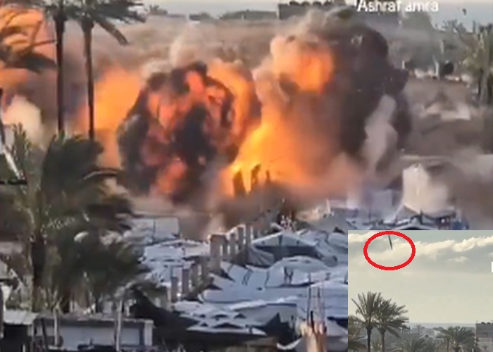 Πυραυλική επίθεση σε καταυλισμό στη Γάζα