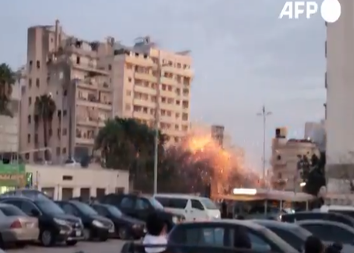 Πυραυλική επίθεση στο κέντρο της Βηρυτού