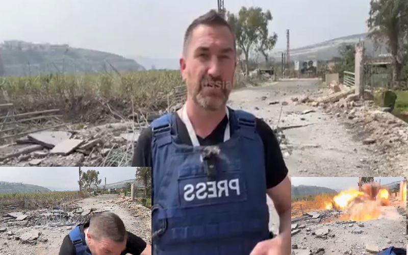 Πυραυλική επίθεση δημοσιογράφος RT