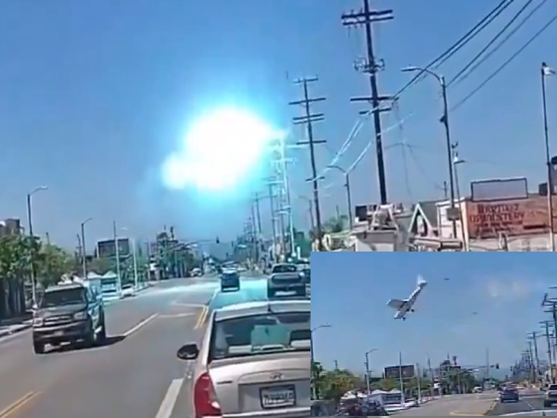 Συντριβή αεροπλάνου στην Καλιφόρνια