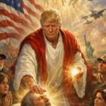 Ο Ντόναλντ Τραμπ ως Ιησούς