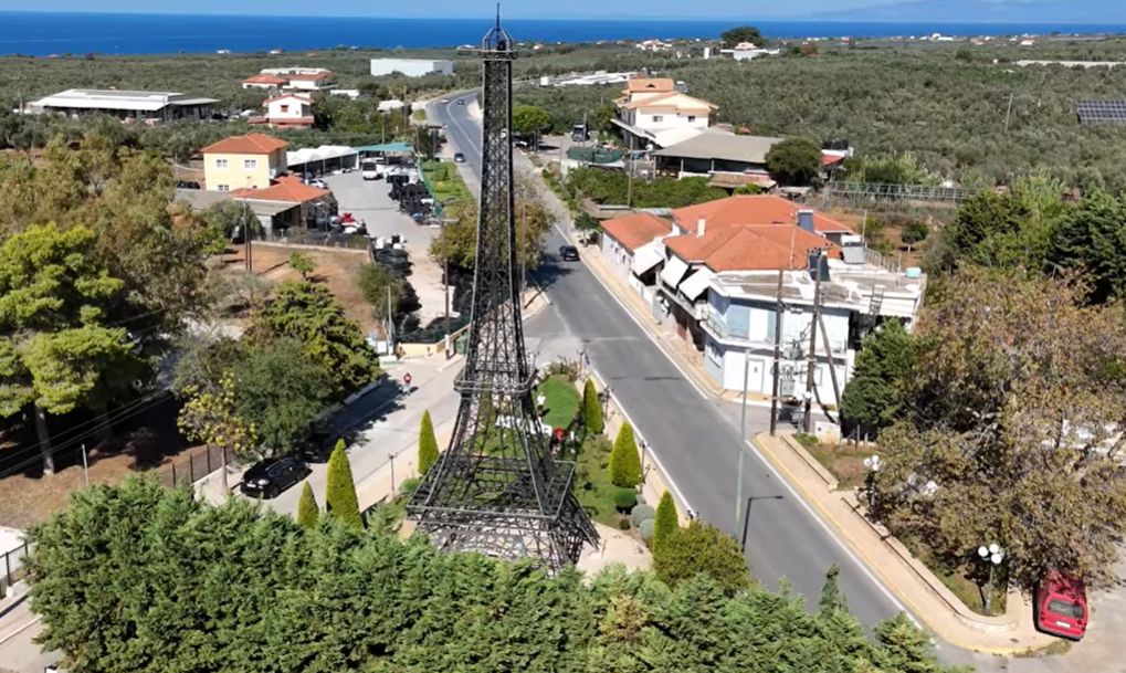 Ο Πύργος του Άιφελ στα Φιλιατρά
