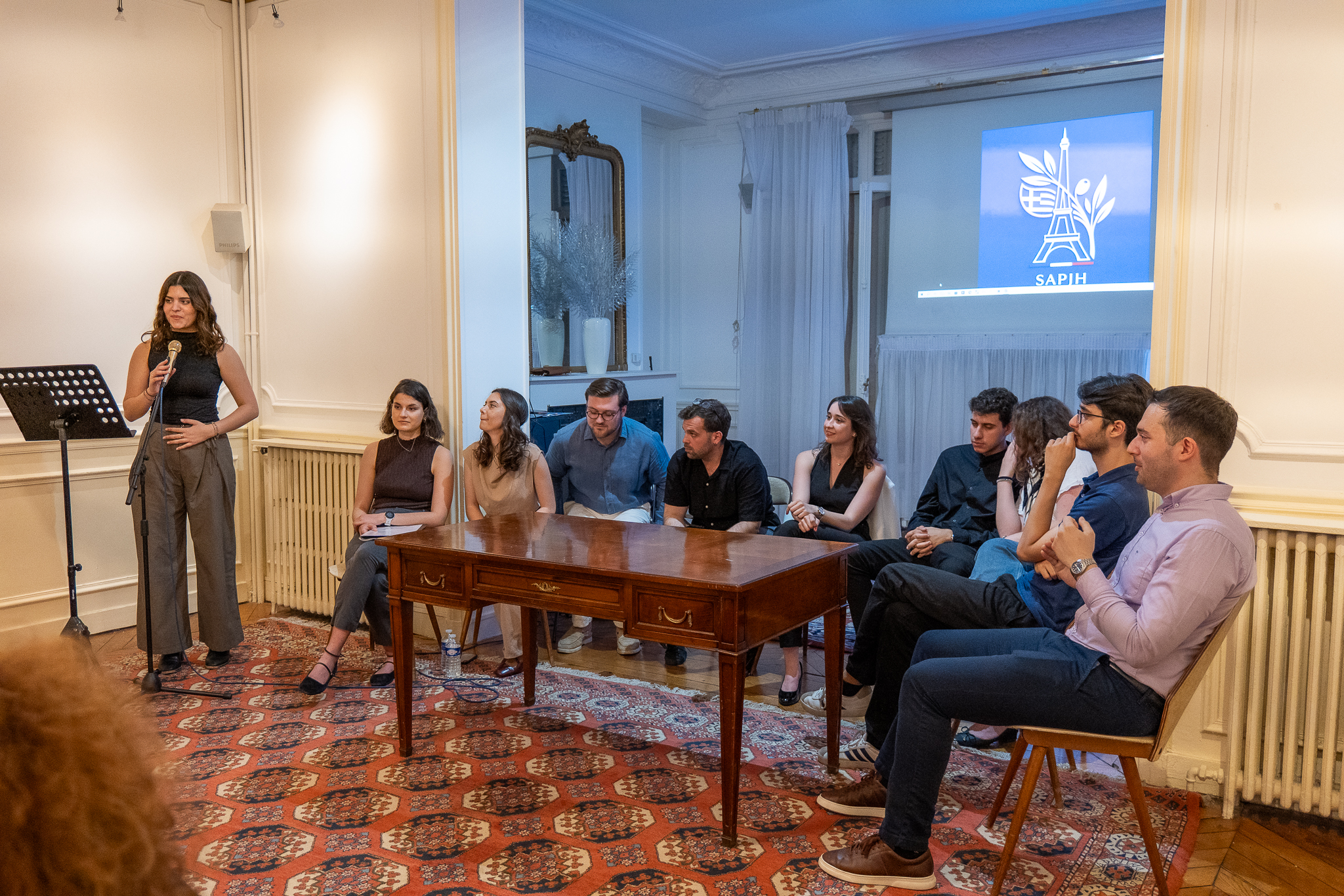 Εκδήλωση Société Académique et Professionnelle de la Jeunesse Hellénique en France SAPJH