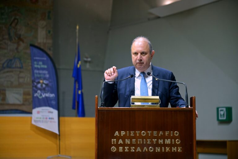 Ο Πρύτανης του ΑΠΘ Κυριάκος Αναστασιάδης