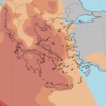 Αφρικανική σκόνη χάρτης Ελλάδα