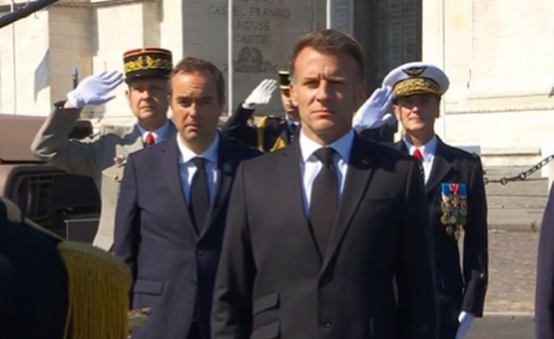 Ο πρόεδρος της Γαλλίας Εμμανουέλ Μακρόν