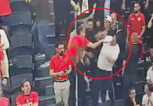 Επεισόδιο Μαρινάκη Δημητριάδη στο ΟΑΚΑ