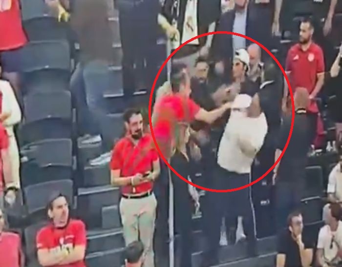 Επεισόδιο Μαρινάκη Δημητριάδη στο ΟΑΚΑ