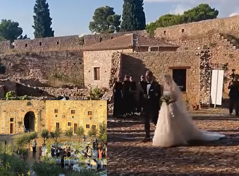 Γάμος Αμαλίας Κωστοπούλου Πύλος