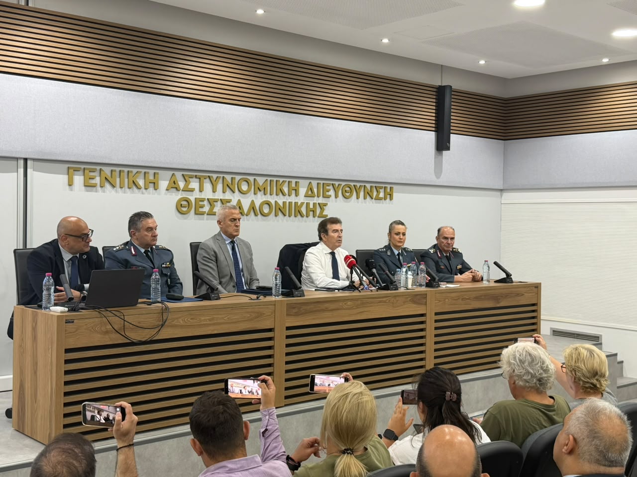 Ο υπουργός Μιχάλης Χρυσοχοϊδης στη ΓΑΔΘ
