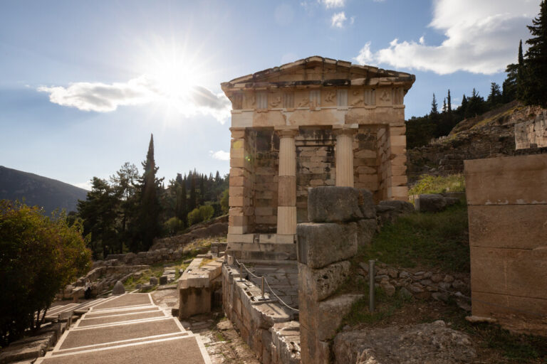 Αρχαιολογικός χώρος στους Δελφούς