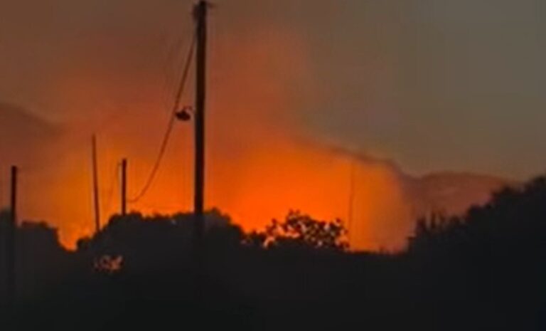Φωτιά νότιο Ρέθυμνο