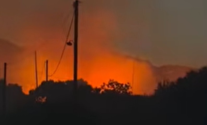 Φωτιά νότιο Ρέθυμνο