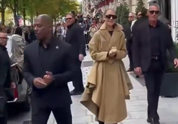 Celine Dion στο Παρίσι