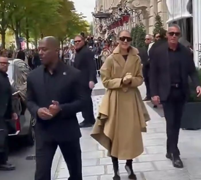 Celine Dion στο Παρίσι