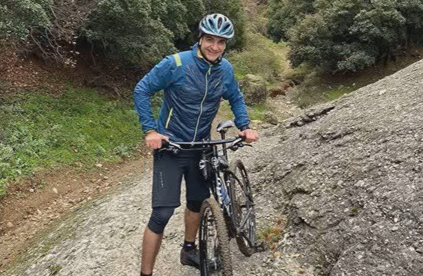 Κυριάκος Μητσοτάκης ποδήλατο