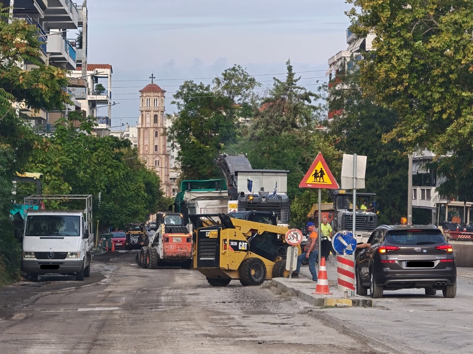 Θεσσαλονίκη Ασφαλτοστρώσεις στη Βούλγαρη