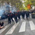 Επεισόδια μεταξύ διαδηλωτών και Αστυνομίας στο Παρίσι