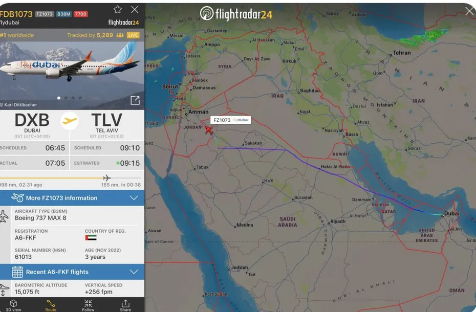FlyDubai ALERT