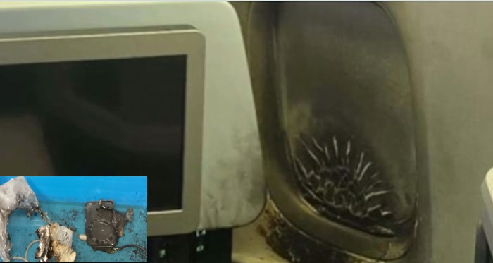 Φωτιά σε καμπίνα αεροπλάνου