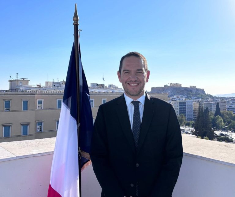 Ο Πρέσβης της Γαλλίας στην Ελλάδα Νικόλαος Κασσιανίδης