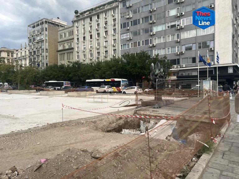 Πλατεία Ελευθερίας Θεσσαλονίκη έργα
