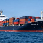 Το εμπορικό πλοίο cargo Contaship Jet