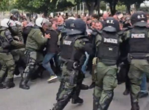 Επεισόδια στο κέντρο της Θεσσαλονίκης