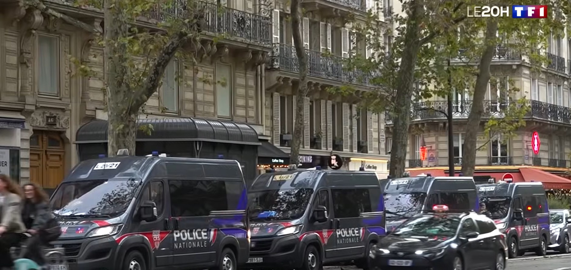 Παρίσι αστυνομία για τη Διαδήλωση της 24/10/26