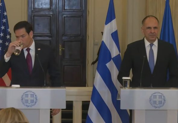 Μάρκ Ρούμπιο Γιώργος Γεραπετρίτης