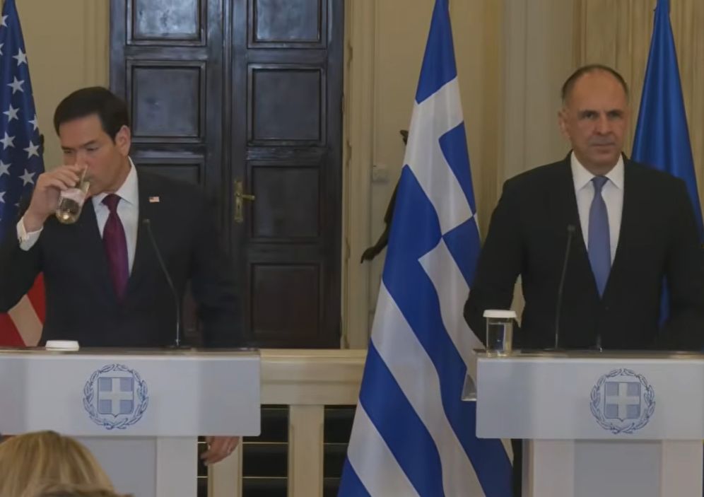 Μάρκ Ρούμπιο Γιώργος Γεραπετρίτης