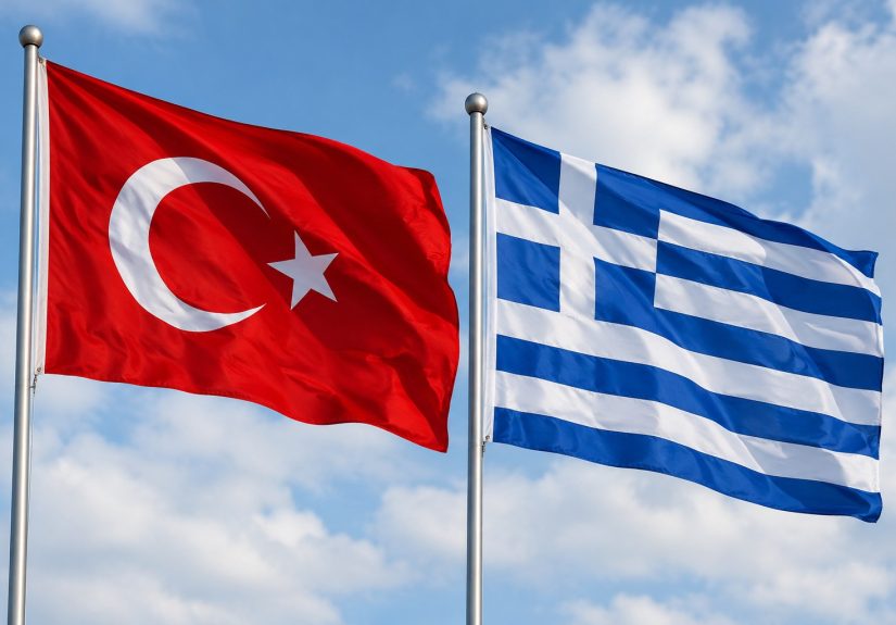 Σημαίες Ελλάδας Τουρκίας