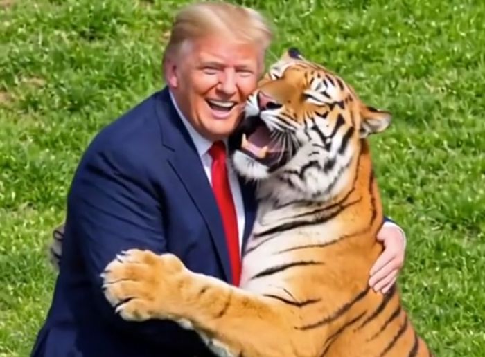 Donald Trump τίγρης